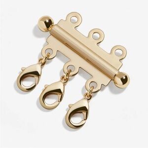 BaubleBar Gold Necklace Clasp